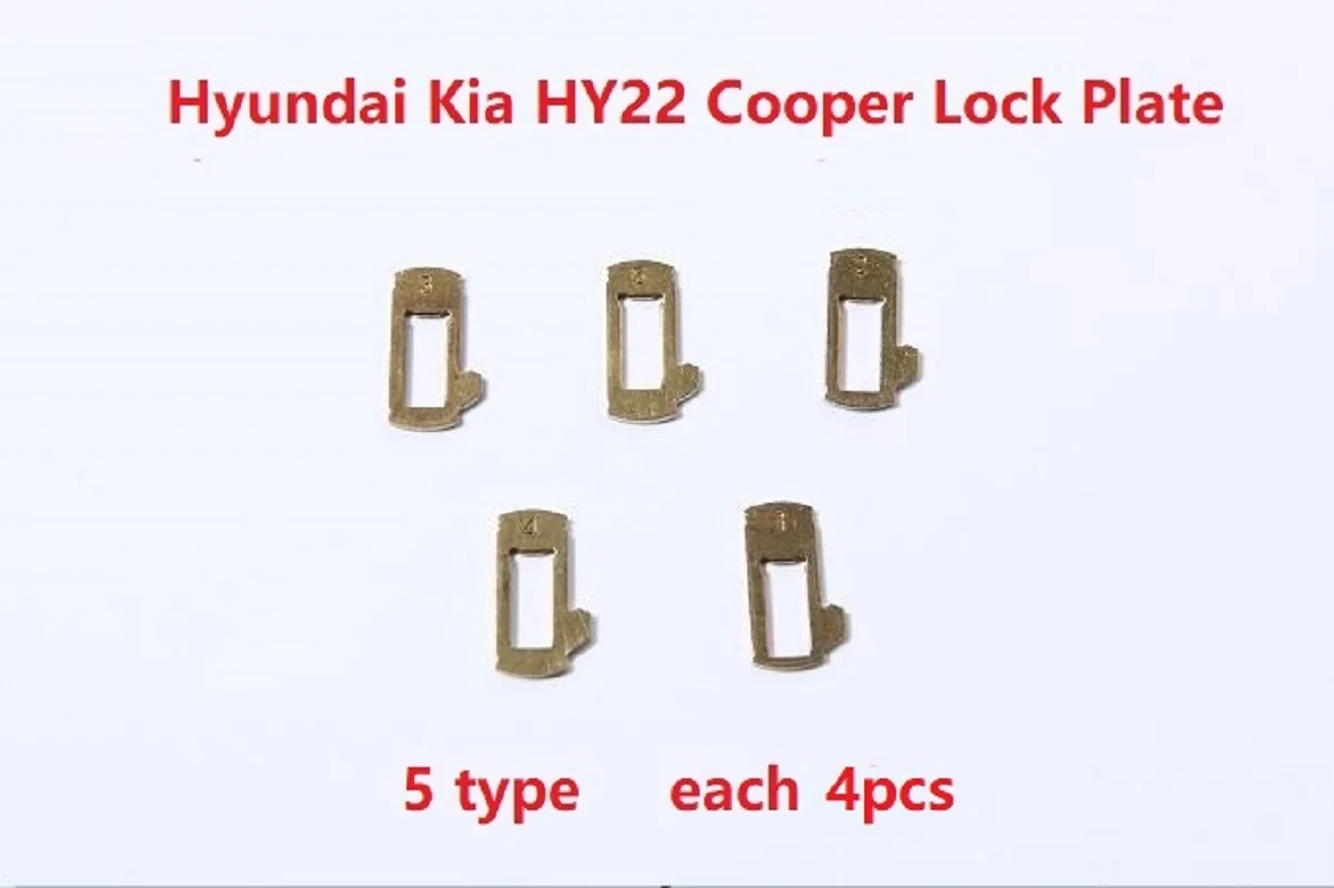 (20pcs) HY16 Forte K2 K3 Car Lock Reed Locking Repairing Work plate For Hyundai Elantra