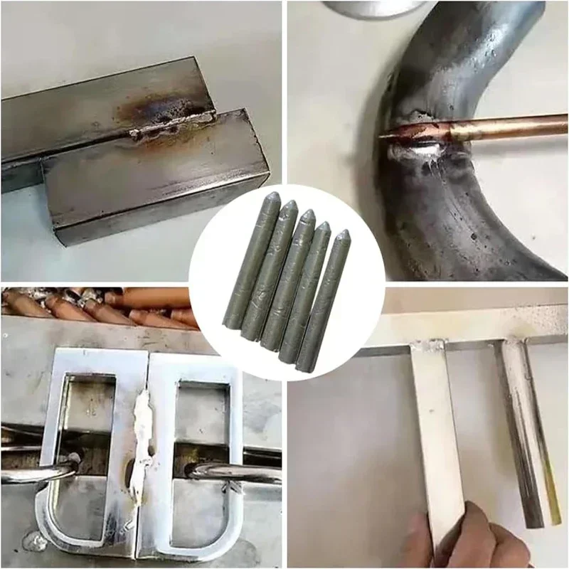 Low Temperature Welding Rods Easy Melt Weld Bars Cored Wire for Copper Iron Aluminum Stainless Steel Solder Rod Repairing Kits