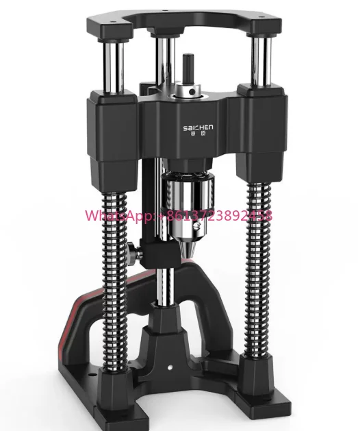 Vertical Drilling & Tapping Guide with Graduations, Multi-angle Drilling Jig for Wood and Aluminum Profiles