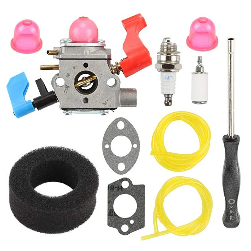 For Poulan WT-606 WT-784 C1Q-W11 WeedEater Craftsman 530071775 530071465 B1750 BV1850 SB2000M B1750LE Carburetor Kits Gas Blower