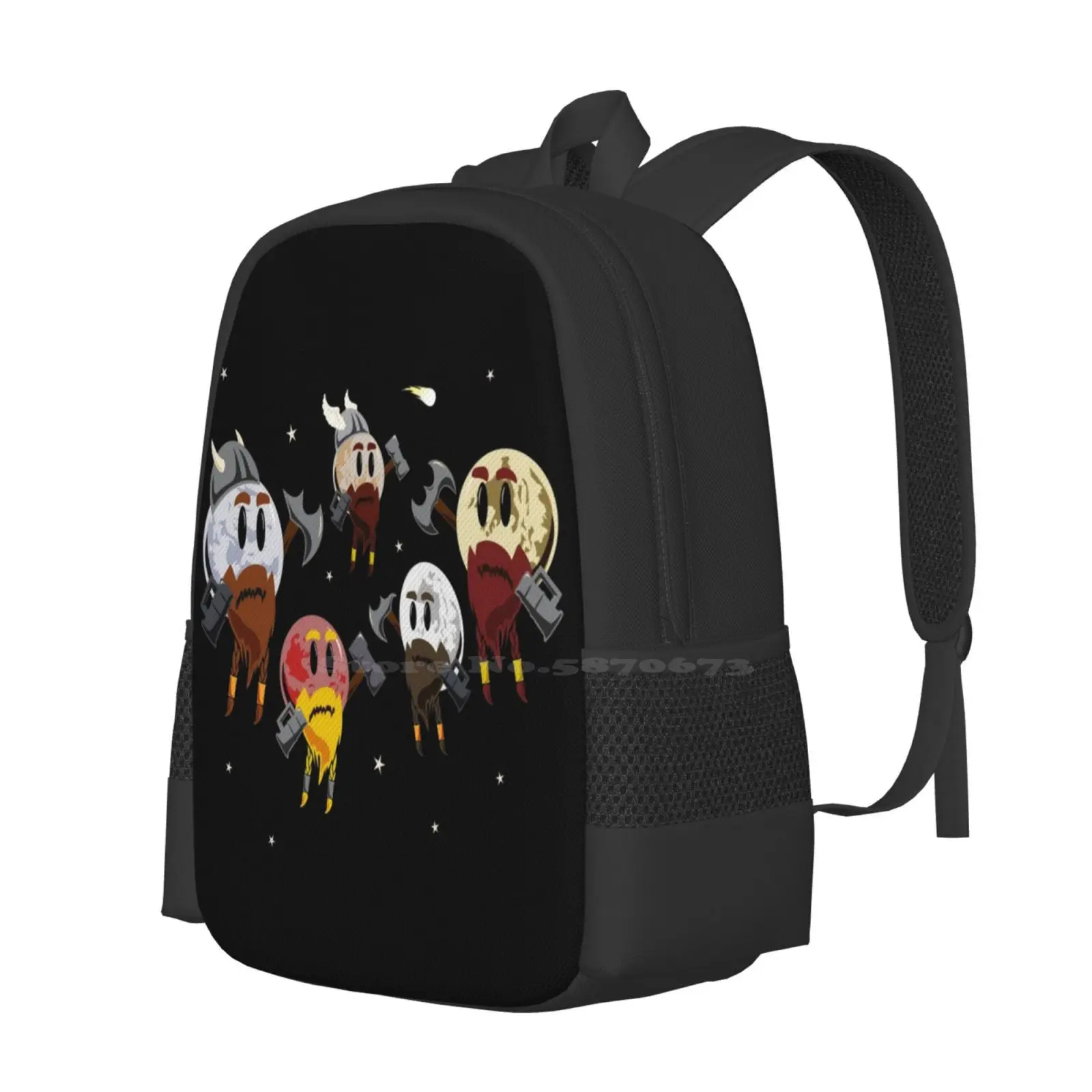 Pianeti nani nuovi arrivi borse Unisex borsa per studenti zaino pianeti nani nani Fantasy Funny Space Stars sistema solare Pluto