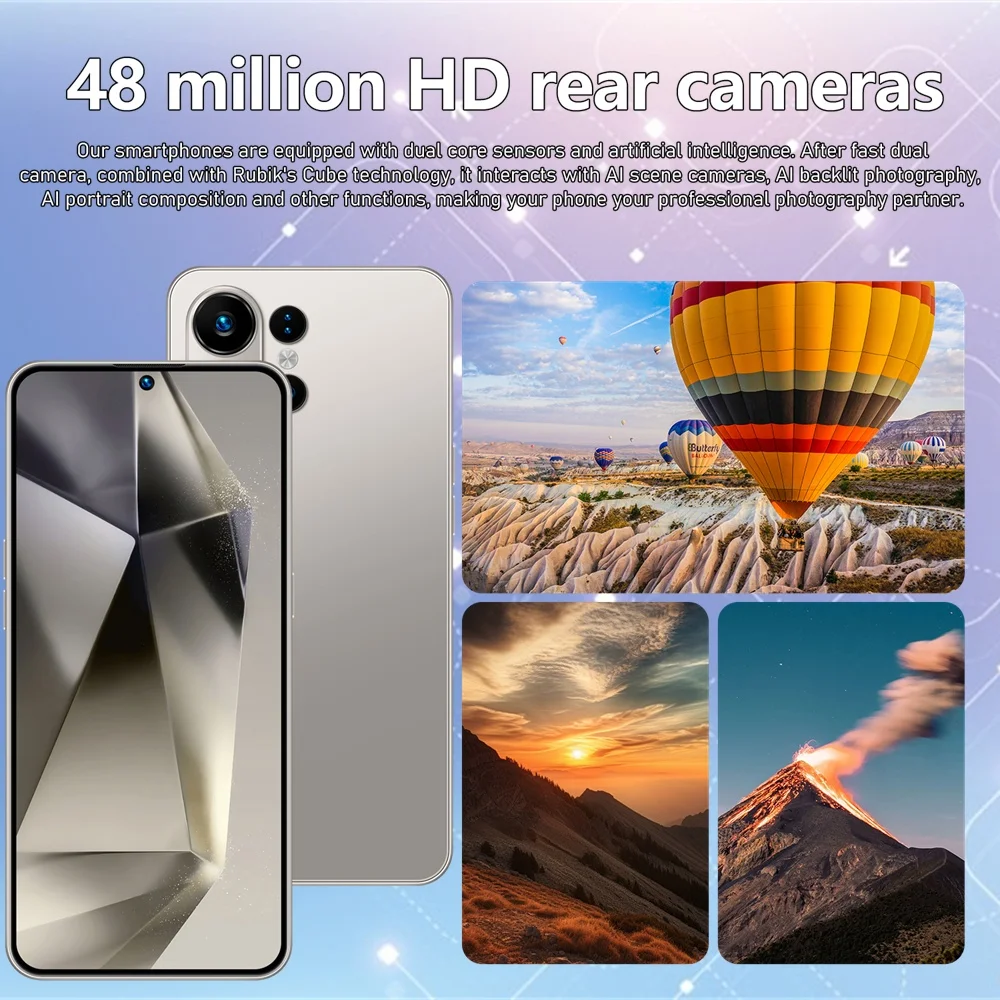 K-Touch Neues C26 Ultra 22G+2TB Handy 7,3HD Mobiltelefone 7800mAh Smartphone 5G Dual SIM Android 15 Entsperrt 16+48MP Globale Version Handys – Detail 8