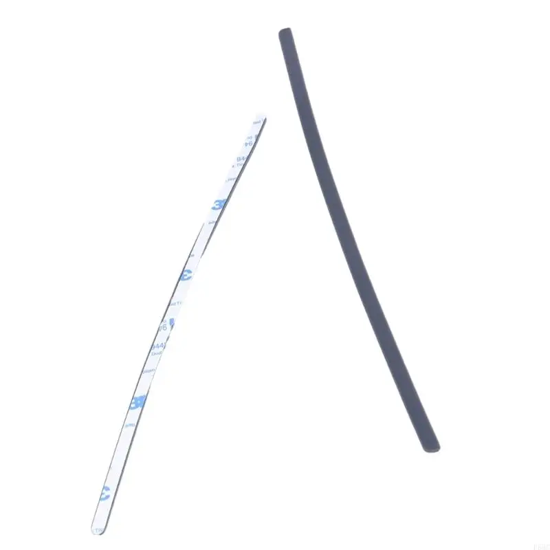 F68C 2PCS البديلة القاع سوداء أقدام القدم الأسود شرائط القدم ل LATIUND 7400 E7400