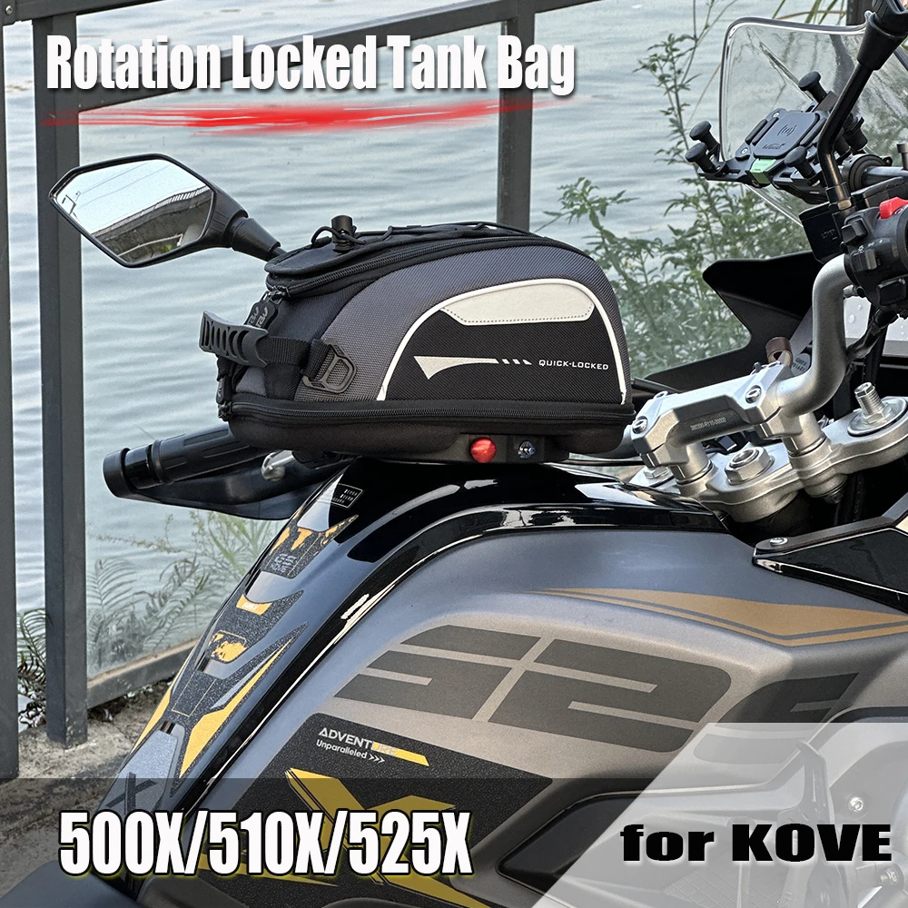 Tank Bag for KOVE Colove KY 500 525 510 X BRISTOL VENTURI Quick Lock Navigation Bag Backpack Waterproof Luggage Top Case
