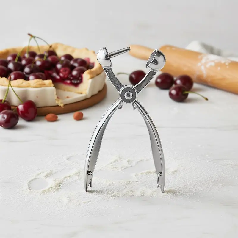 Cherry Fruit Kitchen Pitter Remover Olive Corer Remove Pit Tool Seed Gadge Fruit and Vegetable Kitchen Tools Nutcracker