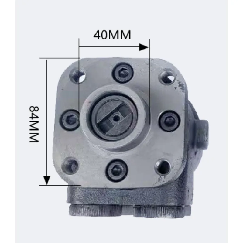 Four wheel tractor modified hydraulic steering oil power steering machine