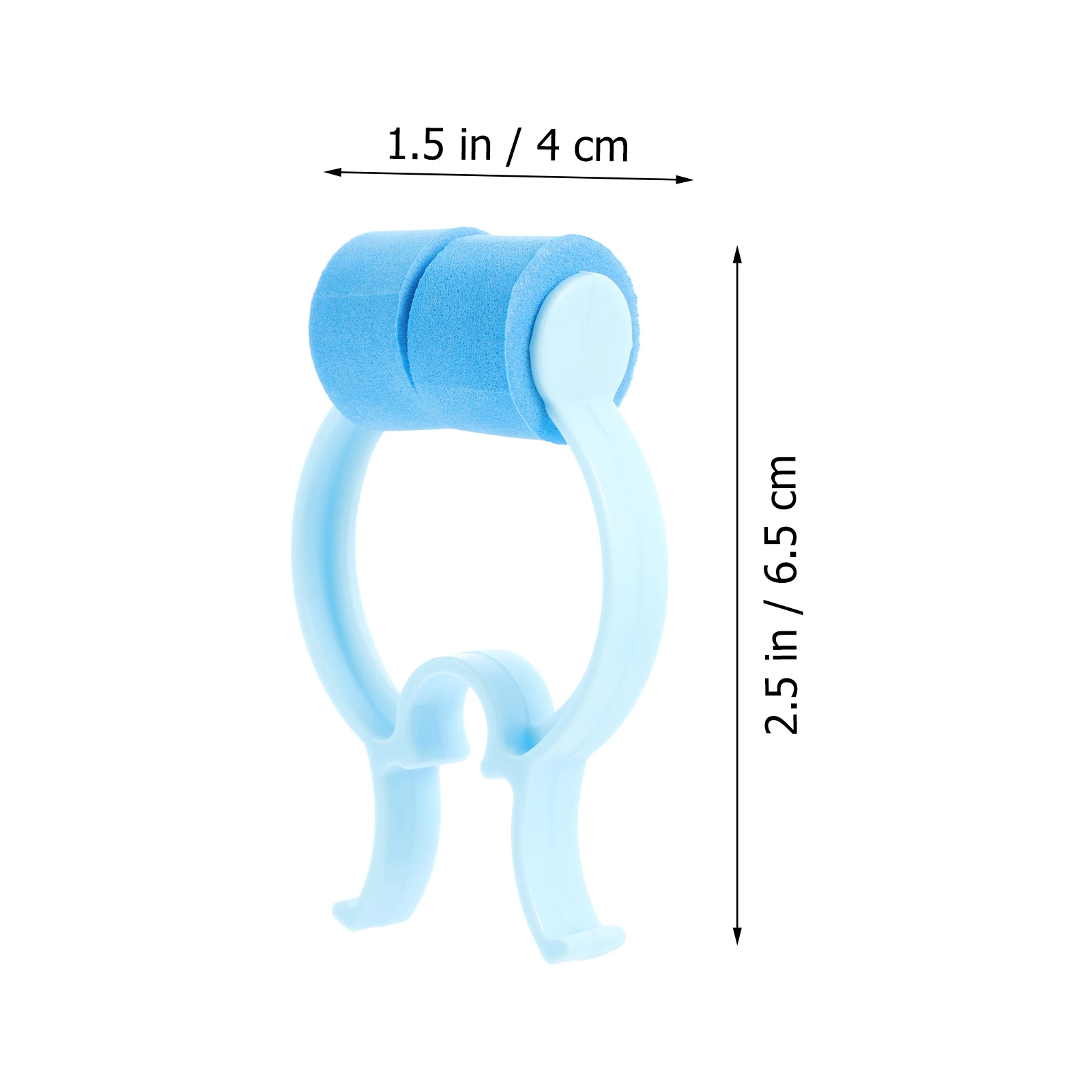 12 قطعة مشبك الأنف ممارسة التنفس خفيفة الوزن مريحة اللمس وقف نزيف الأنف إيفا رغوة سدادات العناية بالفولاق صالح الحجم