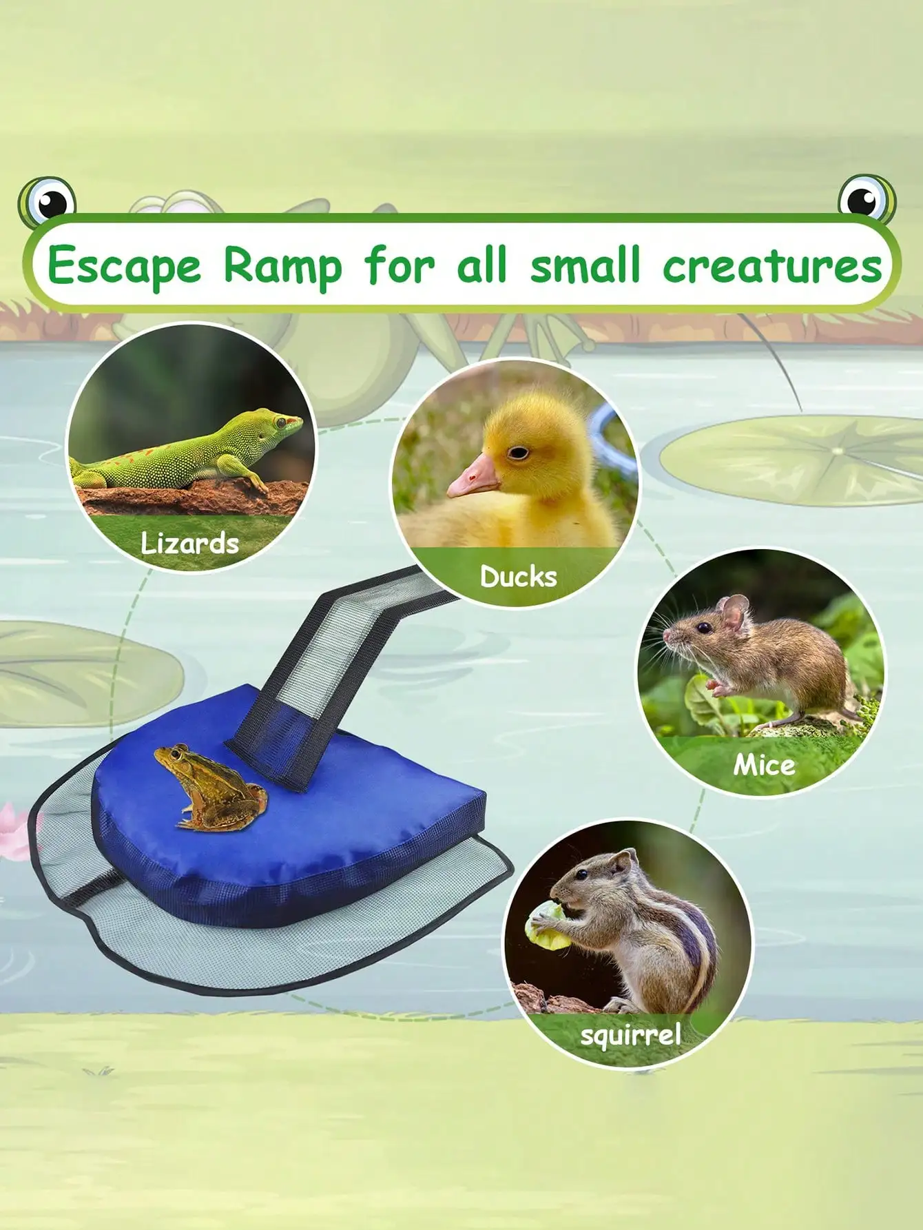 Animal Escape Slope Suitable For Swimming Pools And Spas Frogs And Animal Protectors Escape Devices For Small Animals Entering S