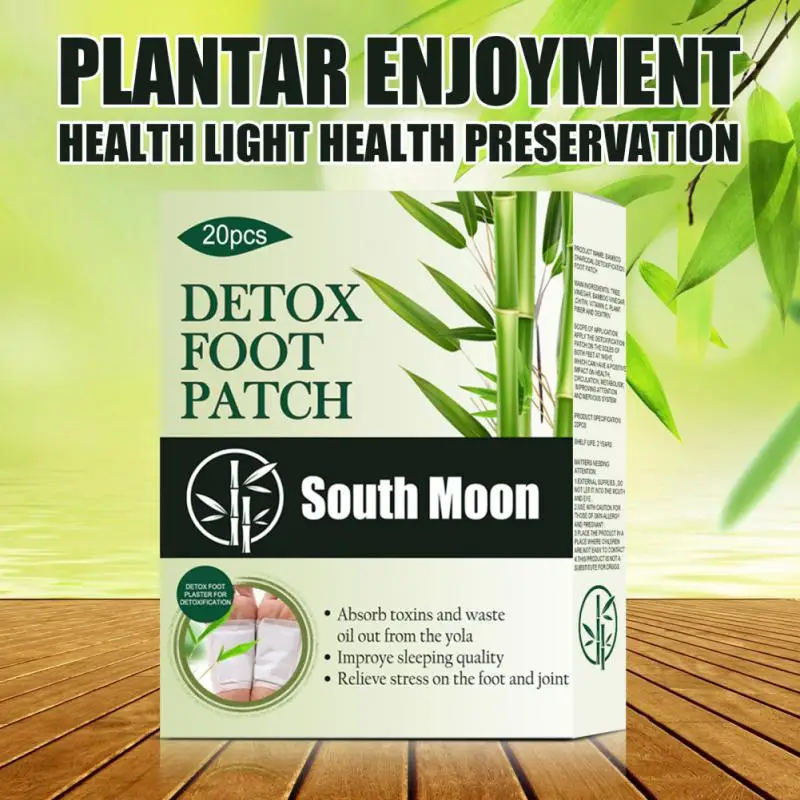 Detoxification Refreshing Foot Patches For Sleep Aid Stress Relief Natural Remedies Body Cleanse Wormwood Body Health