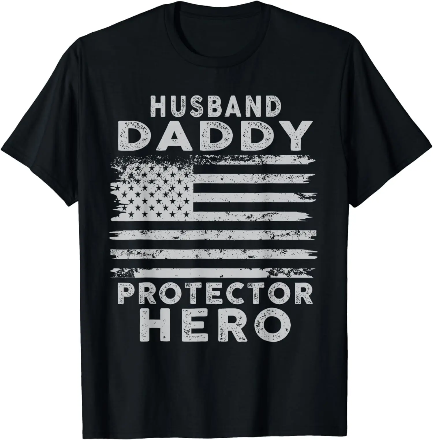 Husband Daddy Protector Hero Fathers Day Unisex T-Shirt