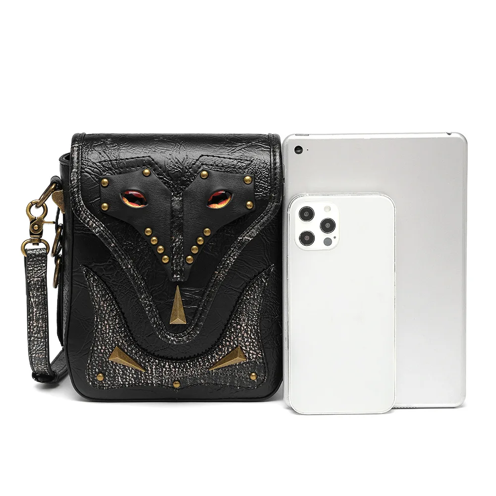 Steam Punk Women's bag retro messenger bag small square bag shoulder bag Gothic handbag wallet Crossbody bag sacoches bolsa