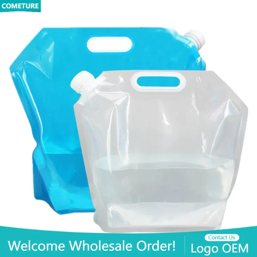 

Outdoor Water Storage Bags Portable Large-Capacity Camping Cooking Supplies Water Container Sports Car Travel BBQ Drinking Tools