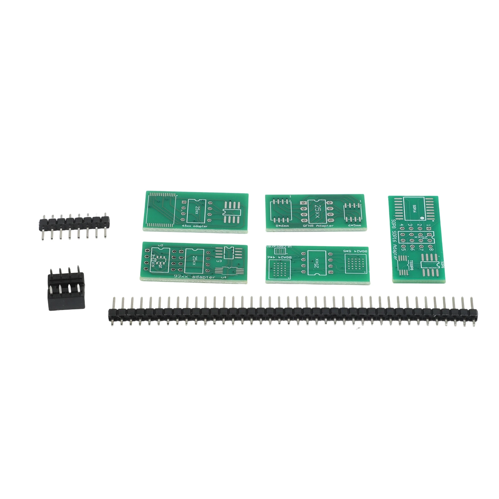 CH341A Programmer V1.7 With 1.8V Level Conversion And Adapter Boards For For SPI For Flash For EEPROM Chip Reading Writing Tool