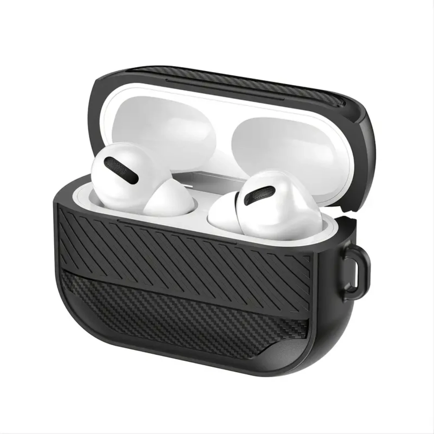 قطعة واحدة من غطاء سماعة الأذن المقاوم للصدمات من مادة TPU لهاتف AirPods Pro