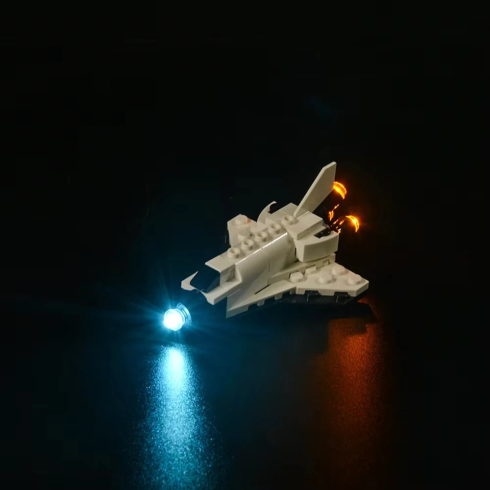 Kit de luz LED DIY para estación espacial internacional de la serie LEGO 21321 Ideas (solo luz LED, sin modelo de bloques)