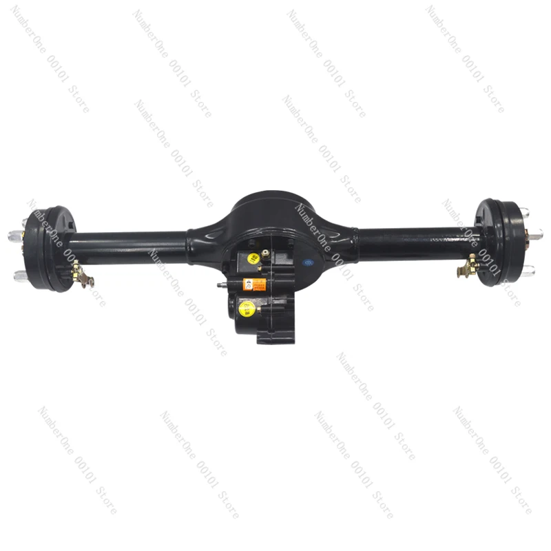 

Electric Tricycle Rear Axle Assembly, Integrated Differential Split Tooth Power Motor Disc Brake Rear Axle Accessories for Trike