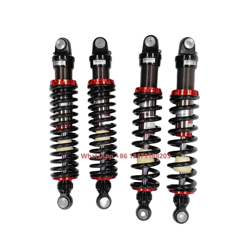 

390mm 370mm Shock Absorbers for ATV UTV Arctic Cat Banshee Off Road Buggy Coilover Shocks Can Adjustable