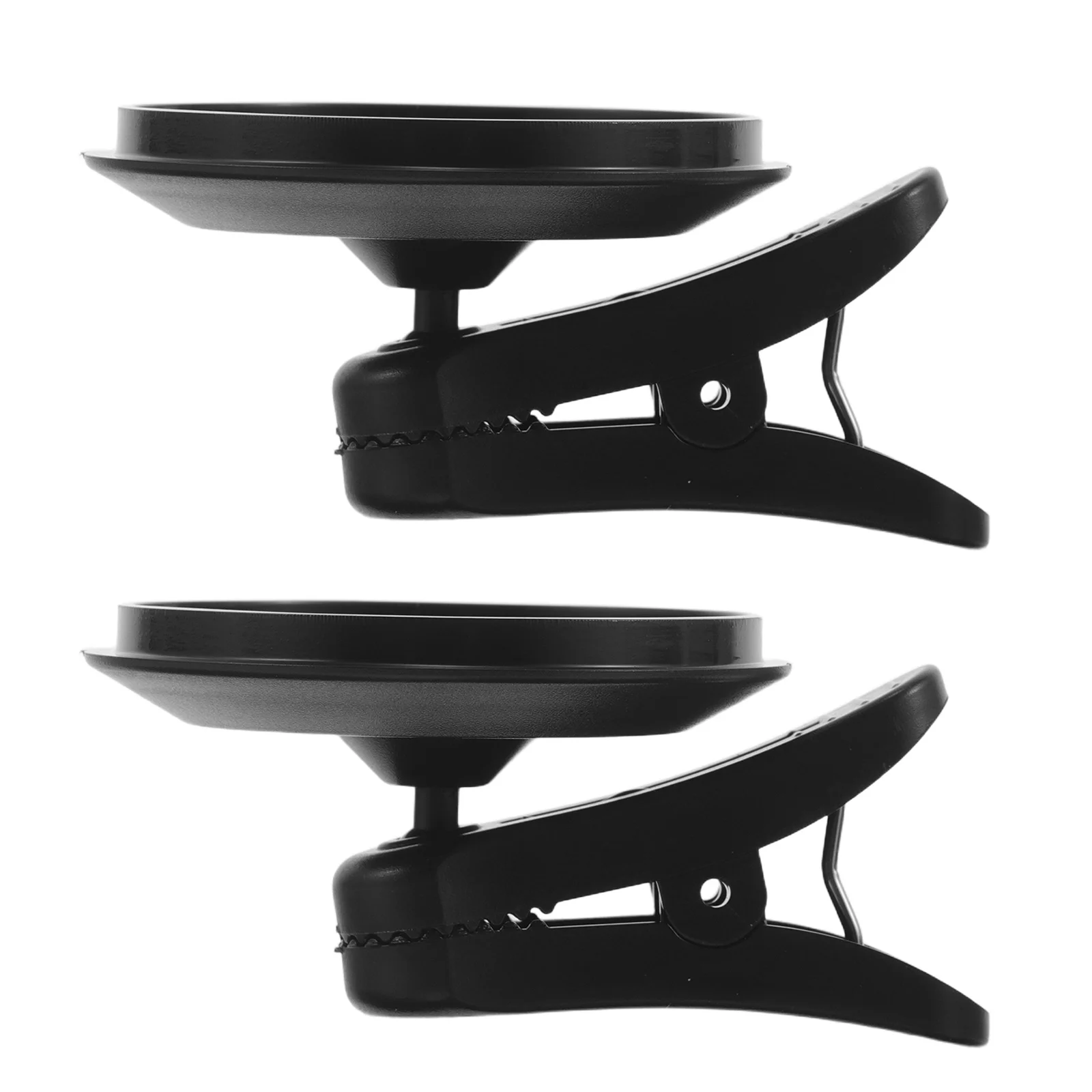 

2Pcs Xmas Holder Clips Secure Clamp Design for Christmas Tree Table Decor Centerpieces Party Events Taper Holders