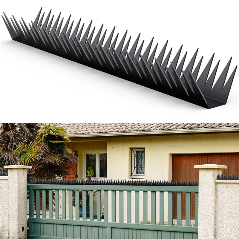 

YLS-Anti Climb Fence Spikes Metal For Outdoor Walls Garden Fences, Intruder Deterrent Fence Wall Spikes For Thieves