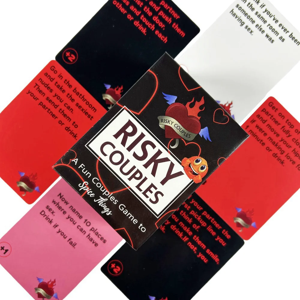 Risky Couples Super Fun Couples Game For Date Night 150 Dares Questions For Your Partner Romantic Card Game