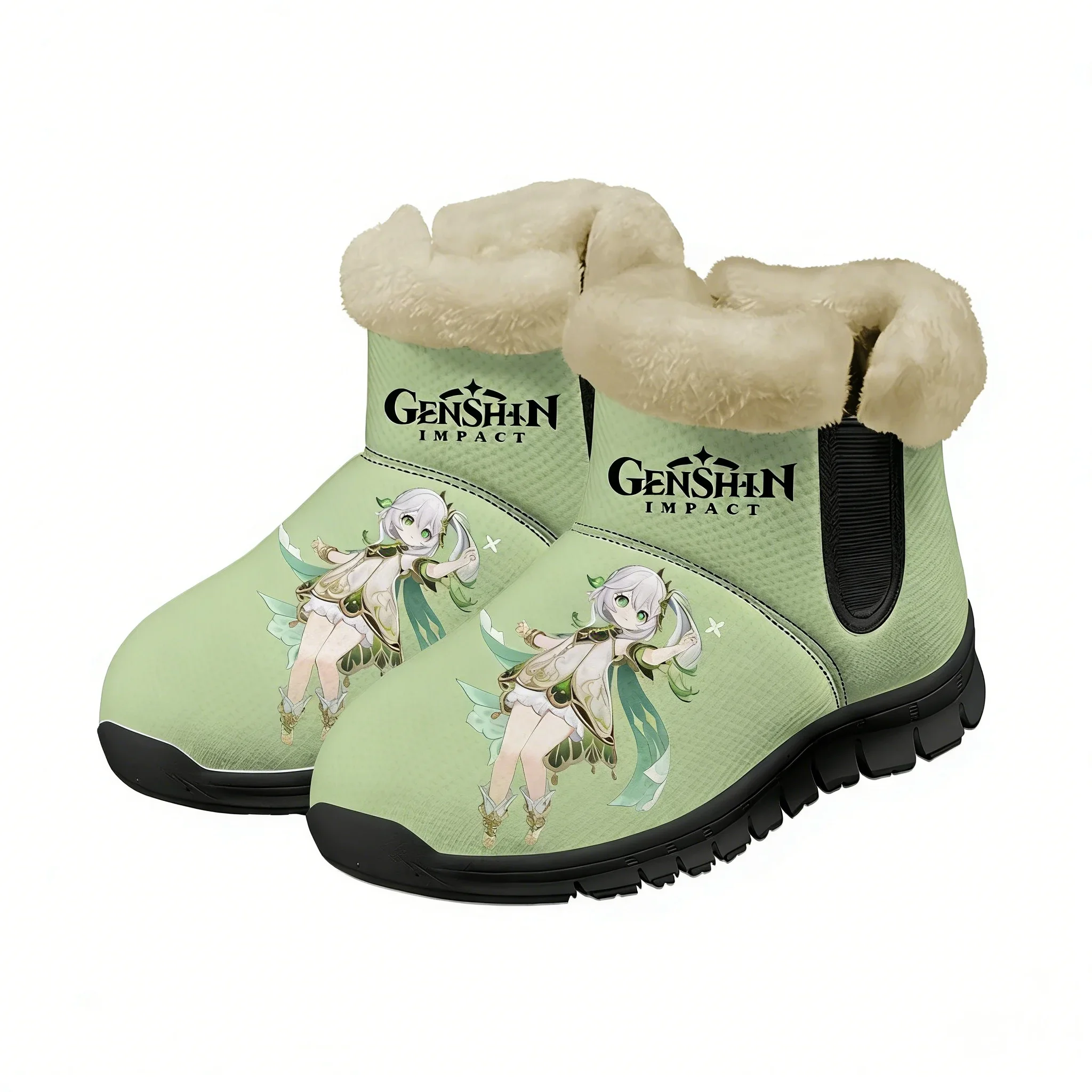 

Genshin Nahida Snow Boot Warm Boot Man Women Teenager Shoe Comfortable Casual Lightweight Couple Sneaker Tailor-made Sport Shoes