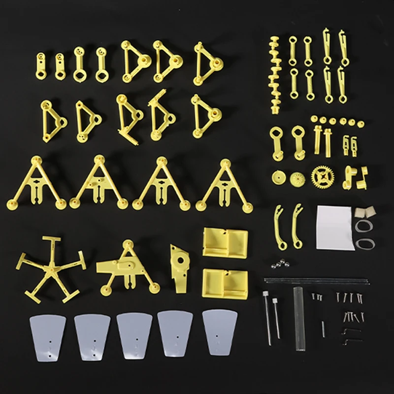 Robot bestia alimentato ad energia eolica Scienza ed educazione Puzzle assemblaggio Kit meccanico creativo fai da te Giocattolo educativo per bambini