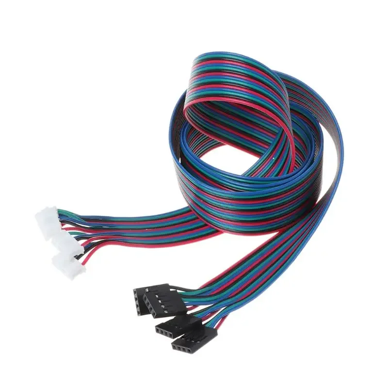 

1m/2m 4pcs 4pin Stepper Motor Cables XH2.54 Terminal Wire For 3D Printer NEMA 17 Stepper Motor