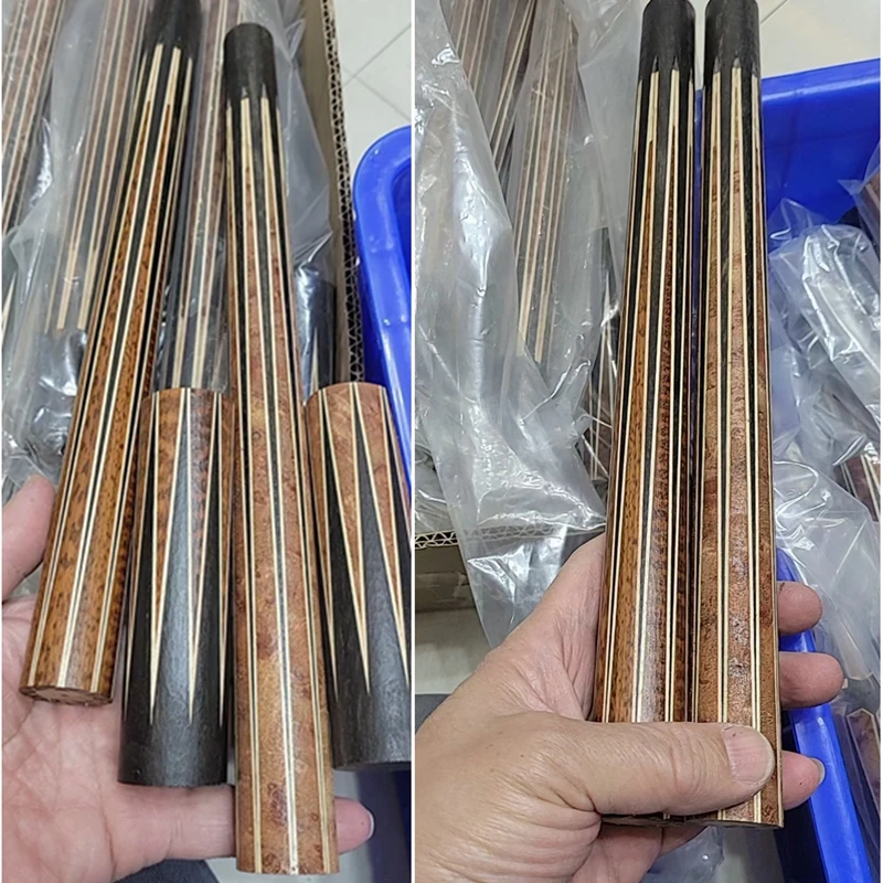 Snakewood +Ebony 9 Spliced Forearm Sleeve Set Pool Cue PARTS DIY Making Cue Super Quality