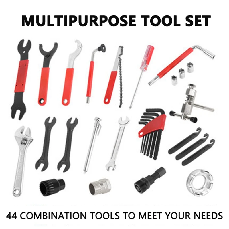 FZ044 Big Tool Bicycle Repair Combination Toolbox Bicycle Repair Tool Multifunctional Combination Set