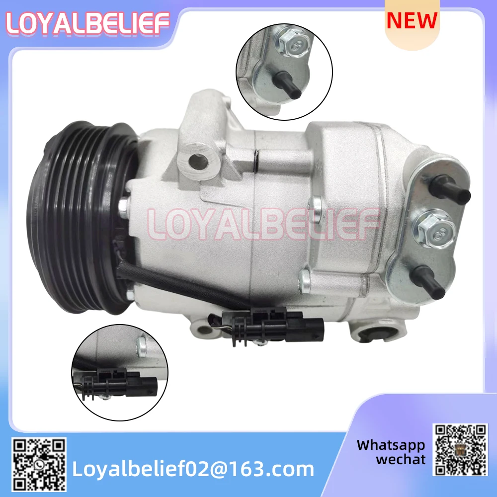 

Компрессор кондиционера переменного тока для CHEVROLET Orlando Cruze VAUXHALL Astra Mk VI Meriva Mk II Zafira Mk III 1.4 CVC 13462150 95518880 DCP20055