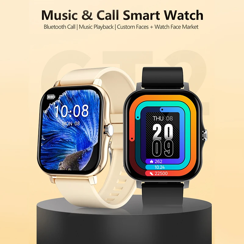 

Smart watch, multi-sports mode, Bluetooth call, heart rate monitoring waterproof smart watch, suitable for iPhone / Andriod