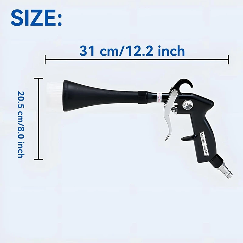Car Cleaning- Air Dryers,Blowers & Blades Air  Dry Cleaning ,Use with Air Compressor-A79U