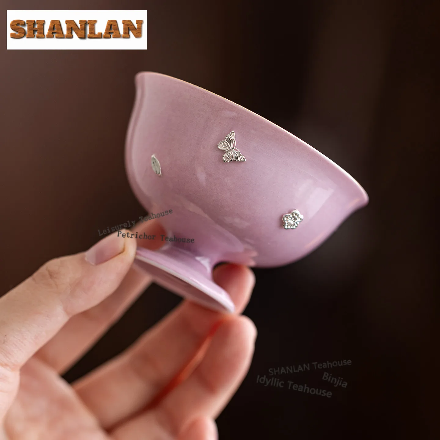 

Цвяхи Цветы Бабочка Высокая ножка Чайная чашка Ретро Чайная чаша Образец Чайная чашка Чайная дегустация Чашка для медитации Чазан Мастер Чашки Чайный сервиз