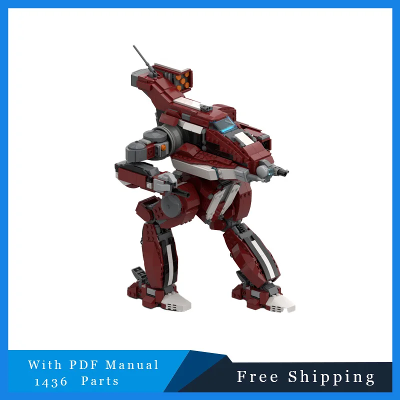 

1436 деталей, космическая серия, боевые роботы, модульная модель «сделай сам», строительные блоки, кирпичи, креативная технология, сборка игрушек, образовательные подарки