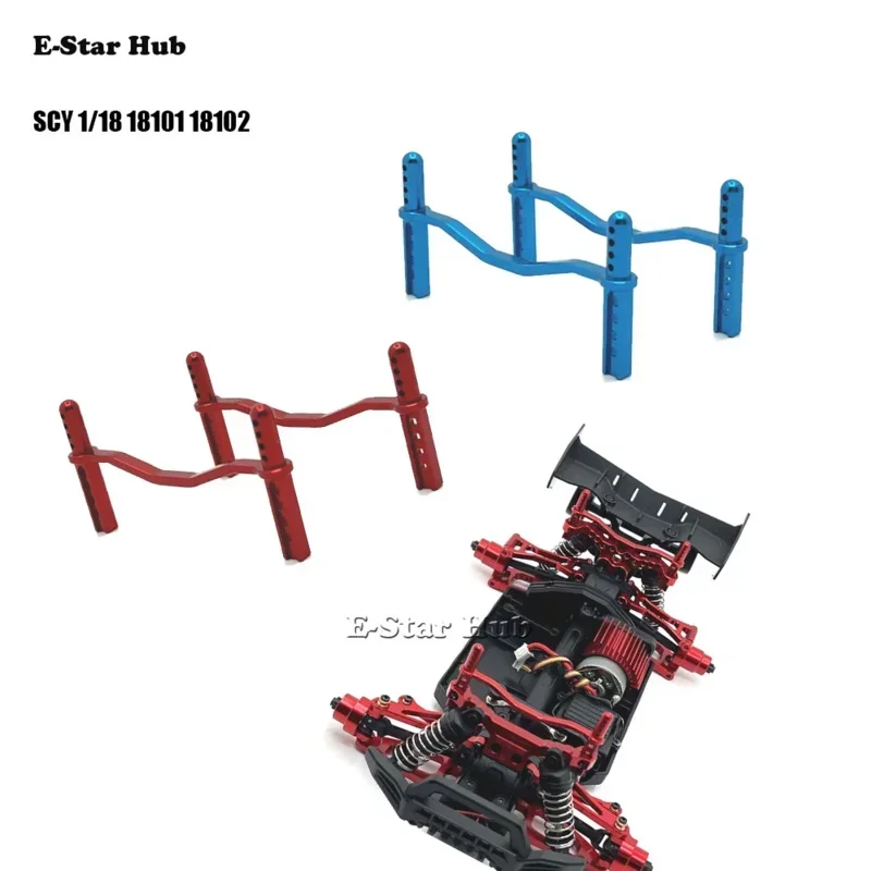 

Front and Rear Shell Pillars for SCY 1/18 18101 18102 OP Accessories Metal Upgrade Parts Rc Model Crawler Car Truck Buggy Truggy