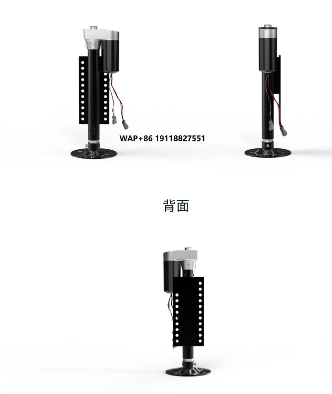 DC 12V 5000LBS Electric Support Leg / Electric Stabilizer Jack for Trailer, RV & Mobile Equipment (TJ05)