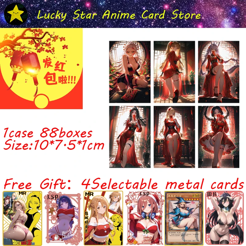 Acrylic Fridge Magnets Goddess Story Collectible Cards Popular Beautiful Waifu Booster Box CCG Doujin Toys Hobby Gift