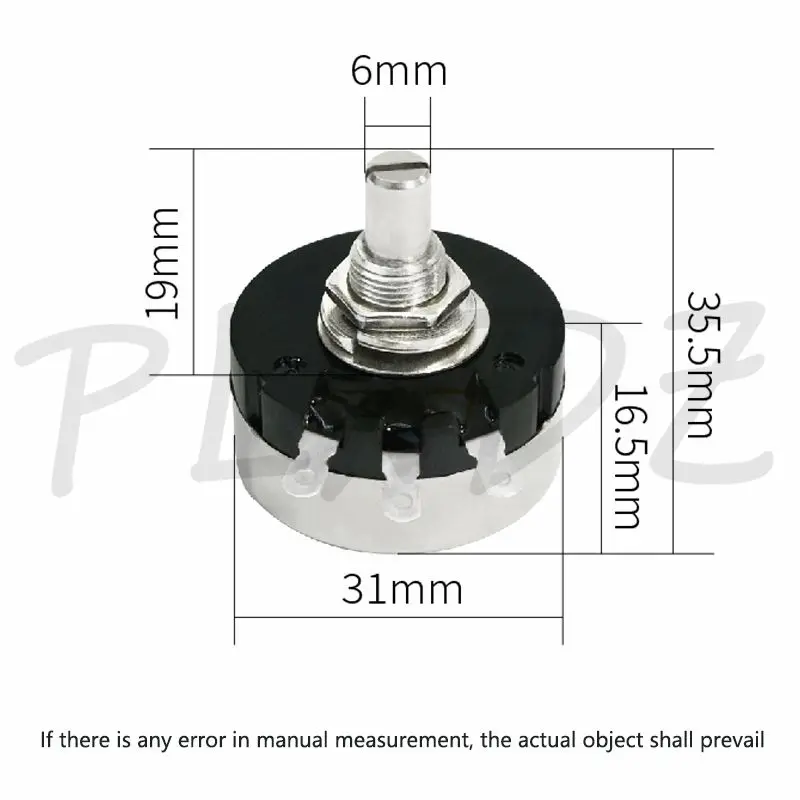 

10pcs RV30YN20S Potentiometer RV30YN B102 B202 B502 B103 B203 B204 B503 B104 B105 1K 5K 10K 20K 50K 100K 200K 250K 500K 1M ohm