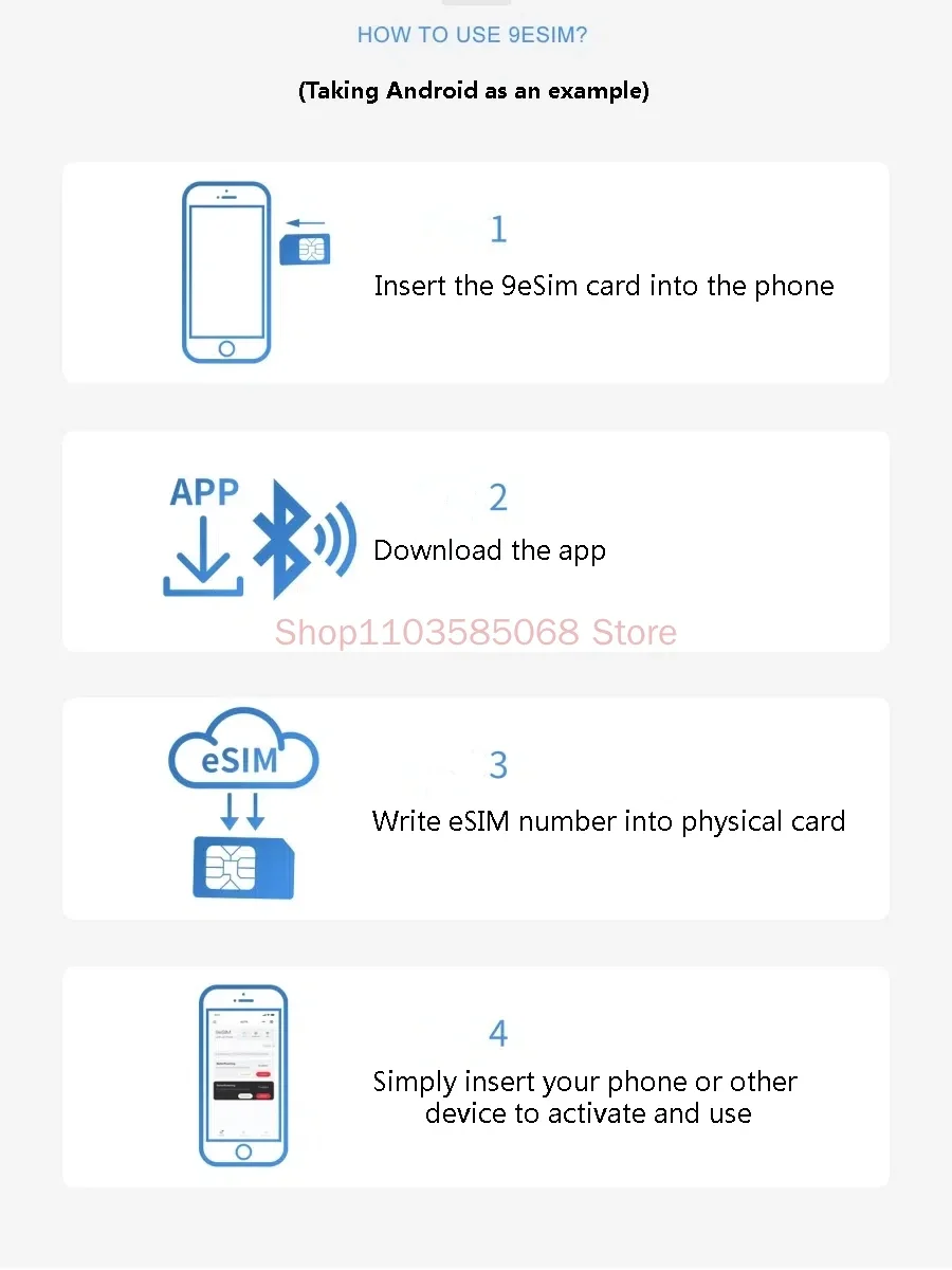 محول بطاقة 9esim V3 Esim إلى Sim لنظام Android، IOS Switch V0 قارئ بطاقات V2 Non-5ber Estk Me