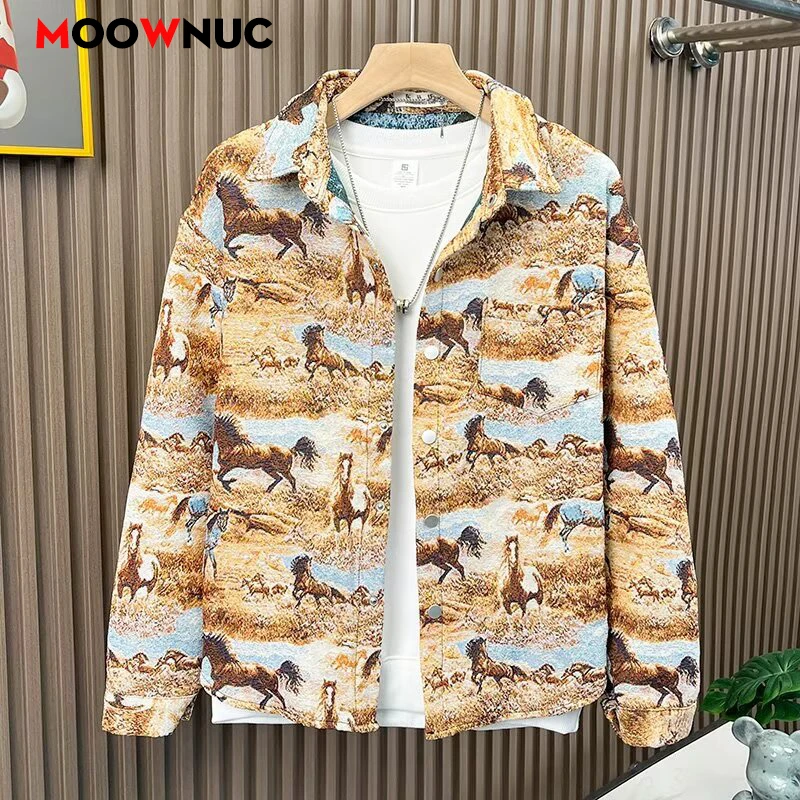 السترات الذكور معطف غير رسمي الرجال الحلل ملابس للرجال الخريف سترة واقية الربيع ملابس خارجية الرجال موضة الترفيه الرجال التخييم #1