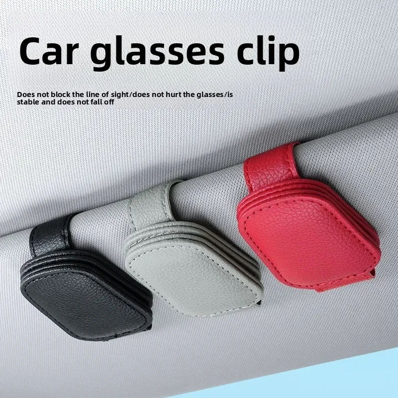 Auto-Brillenhalter, Sonnenblenden-Aufbewahrungsclip, Brillenfassung, Personalisierter Sonnenbrillenclip, Clip für das Auto