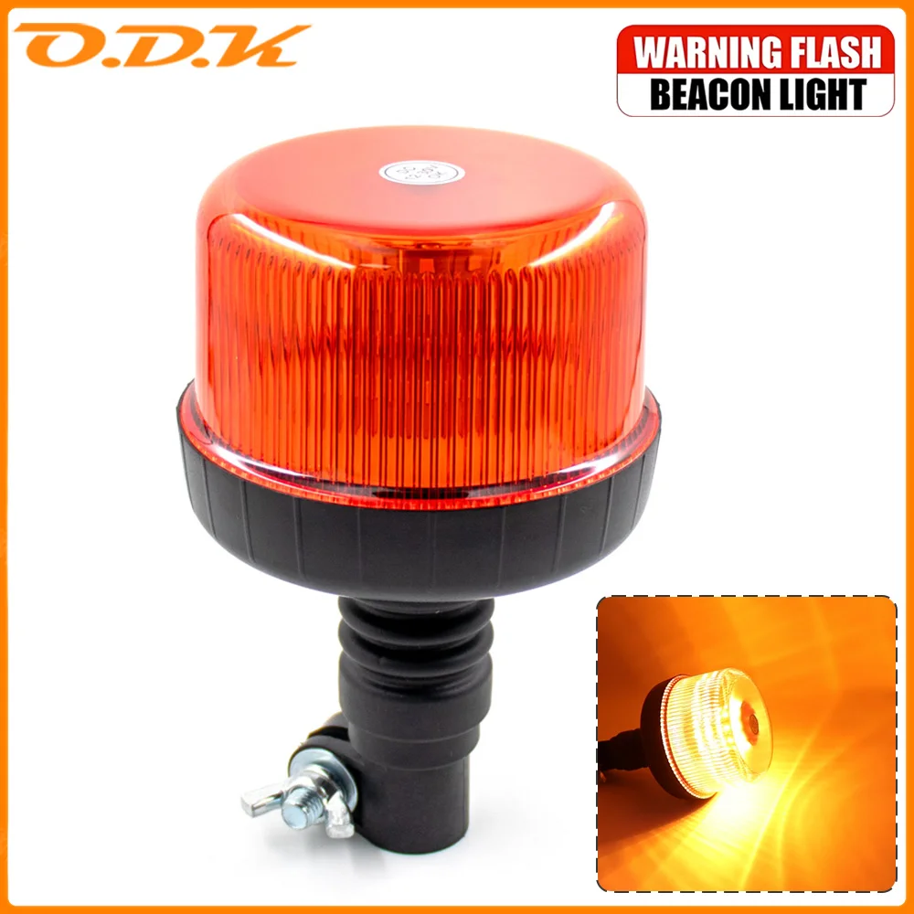 

12V 24V Strobe Light For Truck Tractor Beacon Lamp Flashing Warning Vehicle Emergency Security Alarm 40LED Waterproof IP65 Light