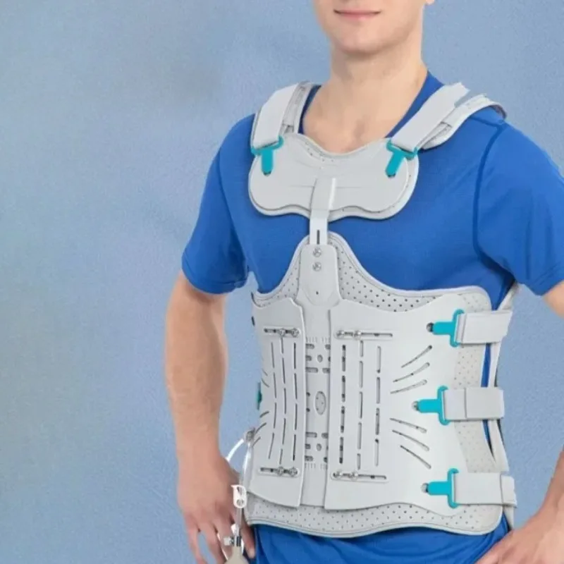 Adjustable Breathable Thoracic Spine Summer Style Thoracolumbar Spine Fixation Braces Compression Spinal Surgery Fixer Length