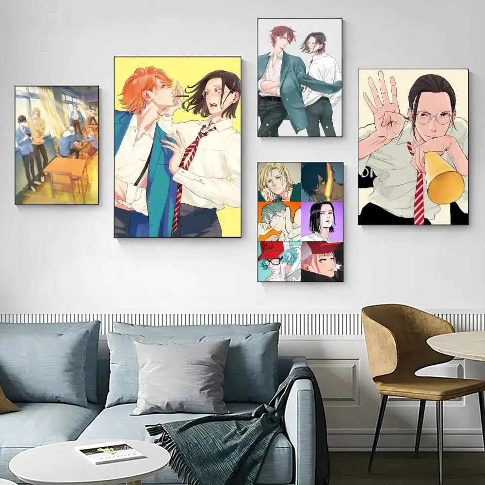 

T-Tasogare Comics Outfocus Poster Fancy Wall Sticker for Living room bar retro decorative painting room