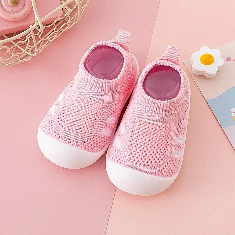 Classic Baby Toddler Shoes, Baby Shoes for Children Aged 1-3 Years Old, Boys and Girls, Spring and Autumn Shoes and Socks