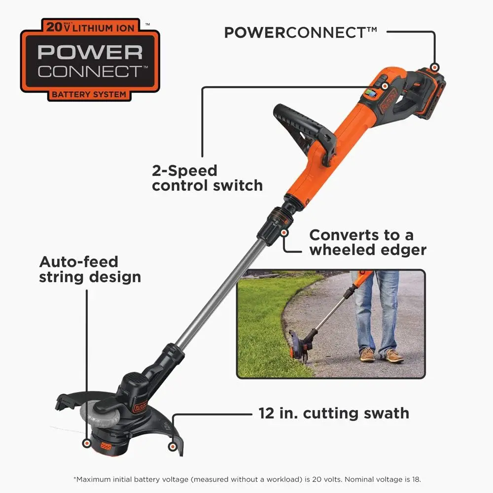 Yard Care, No Specific Material, No Color Mentioned, 20V MAX String Trimmer/Edger