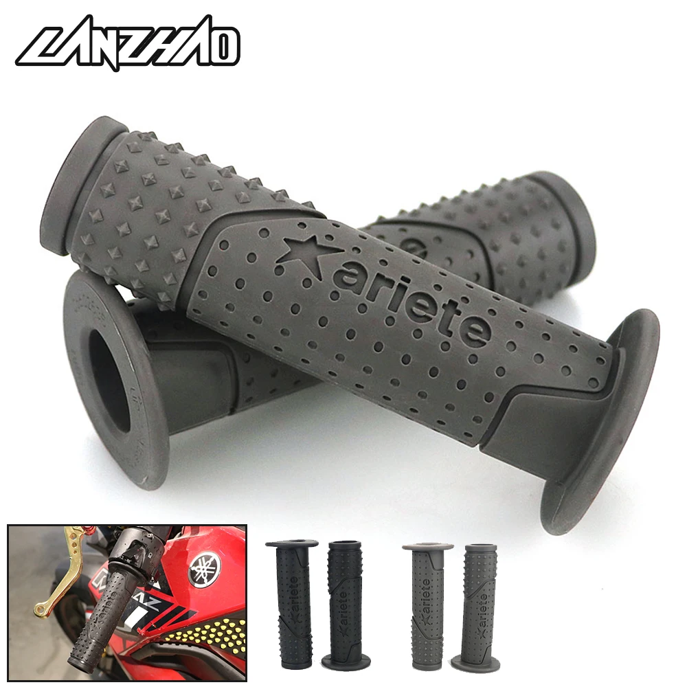 Motorcycle Rubber Hand Grips Ariete Soft Handle Gel Protector for Honda Yamaha Kawasaki Aprilia Ducati Suzuki Husaberg KTM BMW