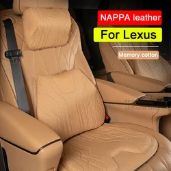 Breathable Car Seat Cushion Luxury Leather Non-slip Support Pad pillow For Lexus NX GS RX IS ES GX LX RC 200 250 350 LS 450H 300