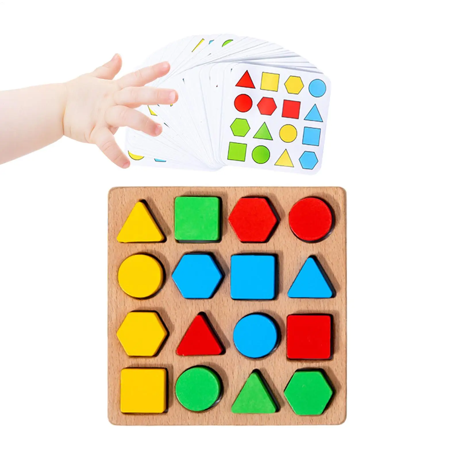 

Деревянные развивающие пазлы-сортеры для детей, 16 элементов, для мальчиков и девочек, для путешествий, для 3 детей