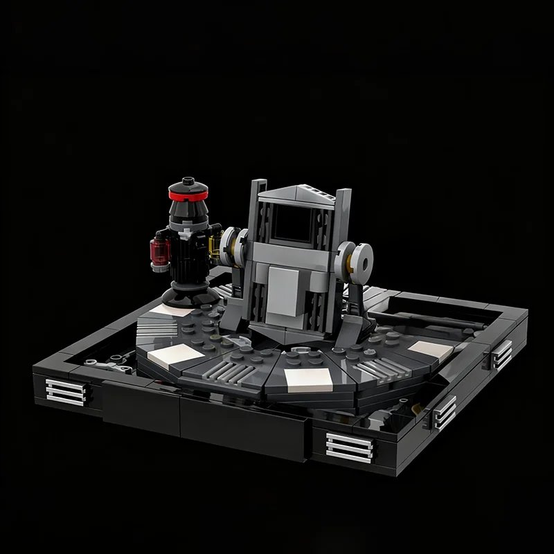 406 pièces MOC Vader Transformation Diorama étoile bataille modèle blocs de construction Architecture jouet éducation idée cadeau de noël